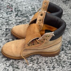 Timberland Men's Tan Leather Boots